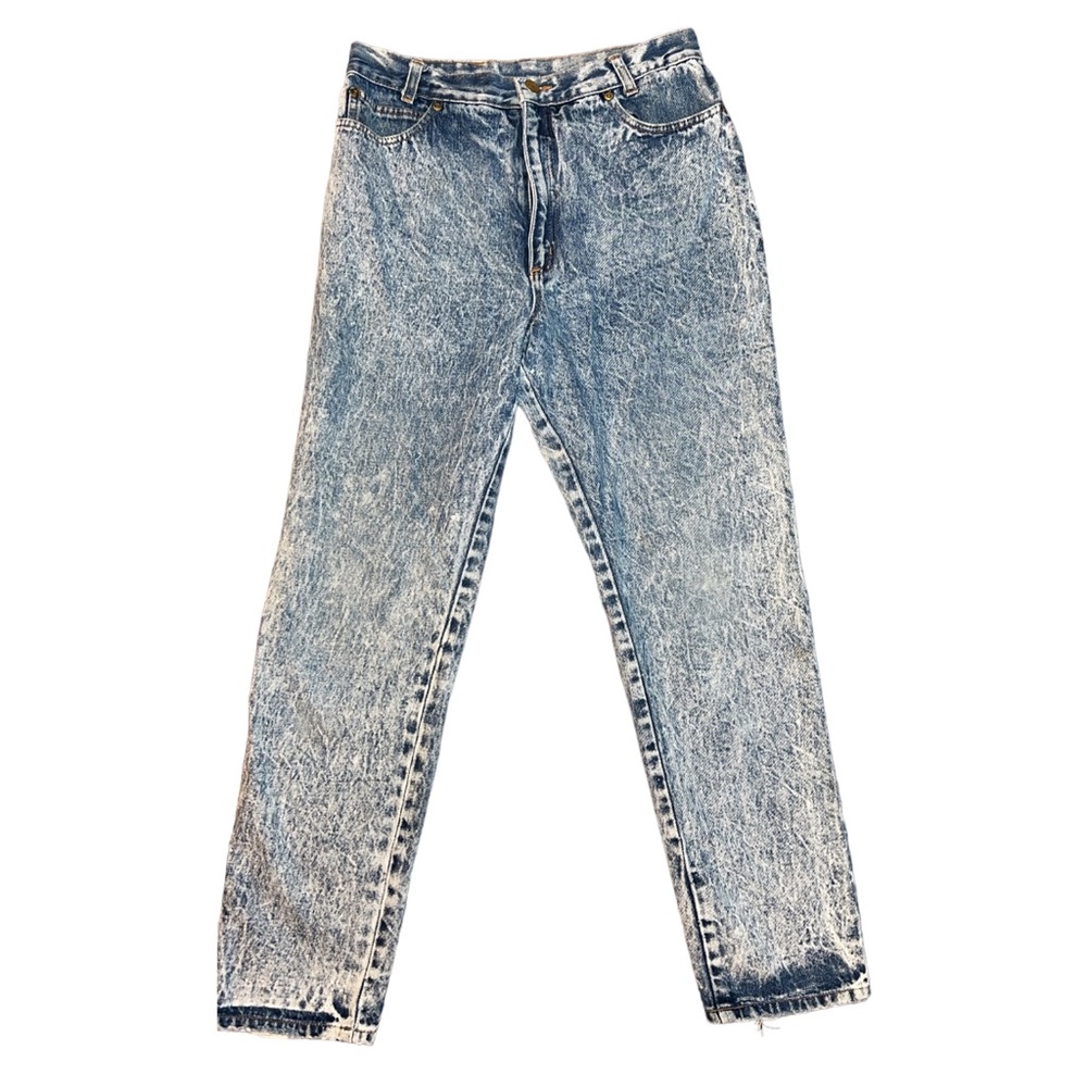 vintage acid wash denim